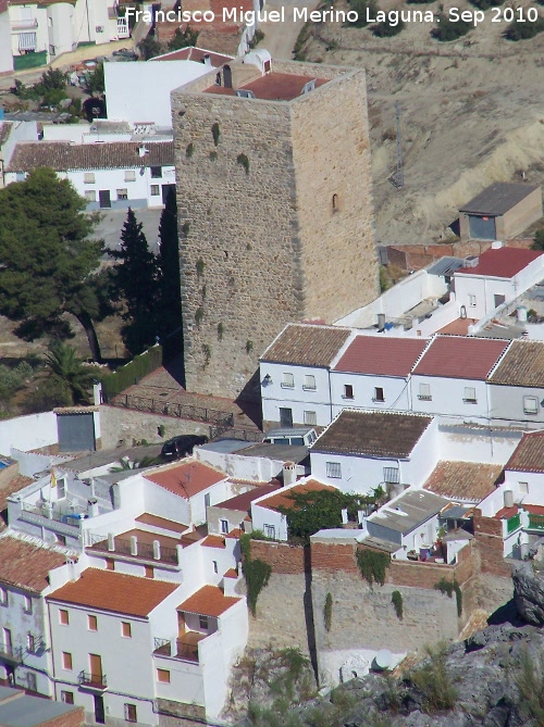 Castillo de la Villa. Torren Sur Grande - Castillo de la Villa. Torren Sur Grande. Posicin respecto a la Torre del Homenaje