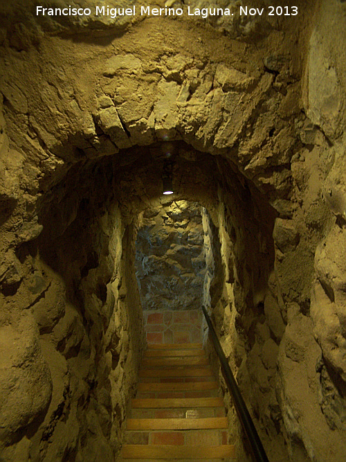 Castillo de la Villa. Torre del Homenaje - Castillo de la Villa. Torre del Homenaje. Escaleras