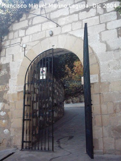 Santuario de Ntra Sra de Cuadros - Santuario de Ntra Sra de Cuadros. Puerta de la lonja