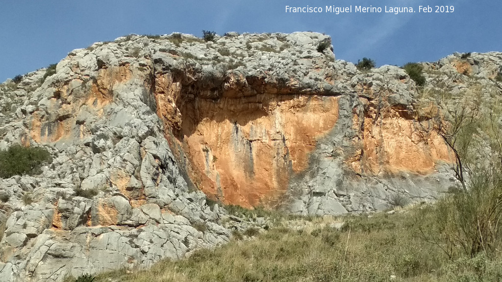 Paredn del Cerro de los Morteros - Paredn del Cerro de los Morteros. 