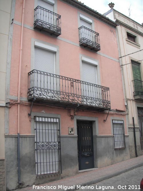 Casa de la Calle El Santo n 19 - Casa de la Calle El Santo n 19. Fachada