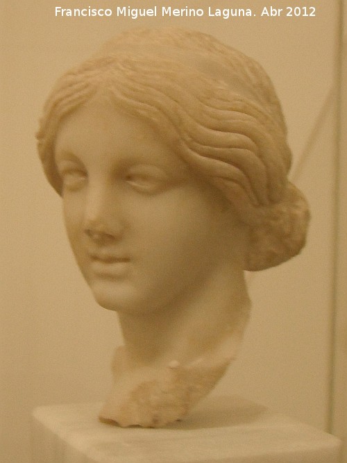 Villa romana de la Estacin - Villa romana de la Estacin. Venus de Anticaria. Siglos I - II d.C. Museo Municipal