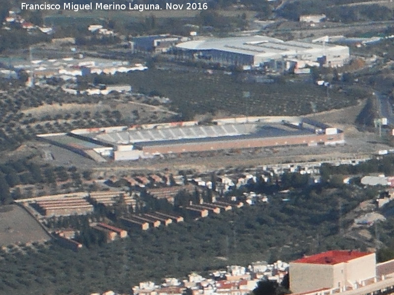 Nuevo Estadio de la Victoria - Nuevo Estadio de la Victoria. Desde el Cerro de Cao Quebrado