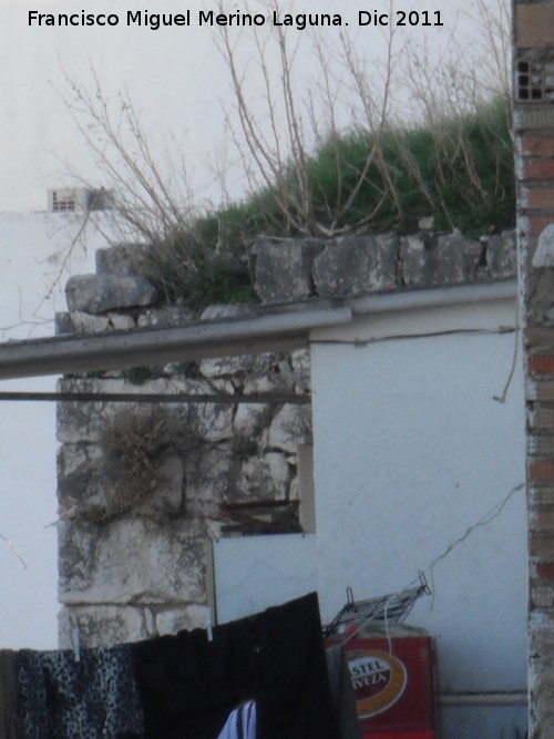 Muralla de Jan. Torren Oculto de la Puerta de Martos - Muralla de Jan. Torren Oculto de la Puerta de Martos. 