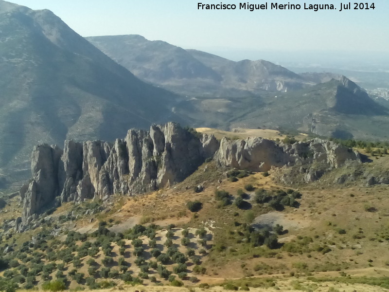 Cerro Lagunillas - Cerro Lagunillas. Desde el Salto de la Yegua