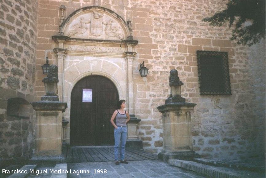 Castillo de Canena - Castillo de Canena. Puente levadizo