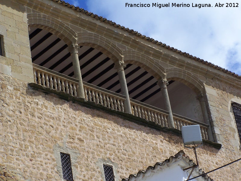 Castillo de Canena - Castillo de Canena. Balcn