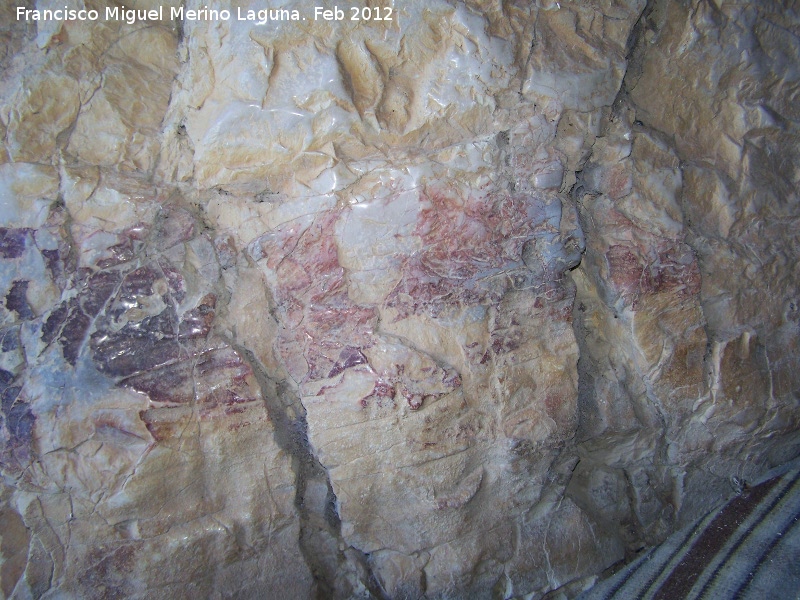 Pinturas rupestres de la Cueva Oeste del Canjorro - Pinturas rupestres de la Cueva Oeste del Canjorro. 
