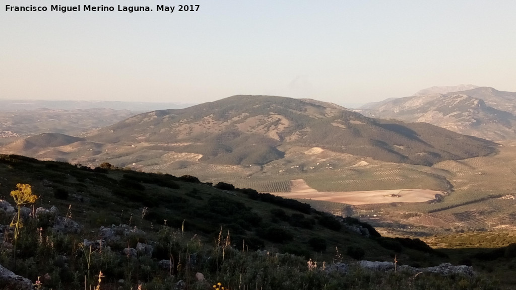 Cerro San Cristbal - Cerro San Cristbal. Desde la Caada Real de los Villares