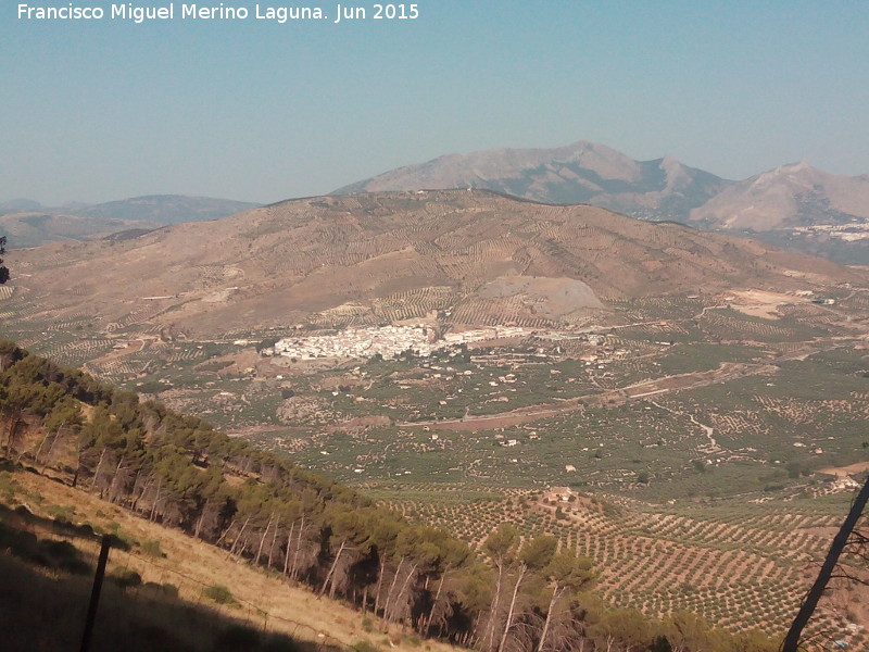 Cerro San Cristbal - Cerro San Cristbal. Desde la Serrezuela de Pegalajar