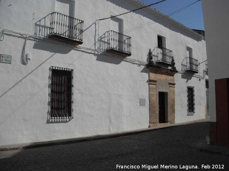 Casa de la Calle Llanete de Orgaz n 12 - Casa de la Calle Llanete de Orgaz n 12. Fachada