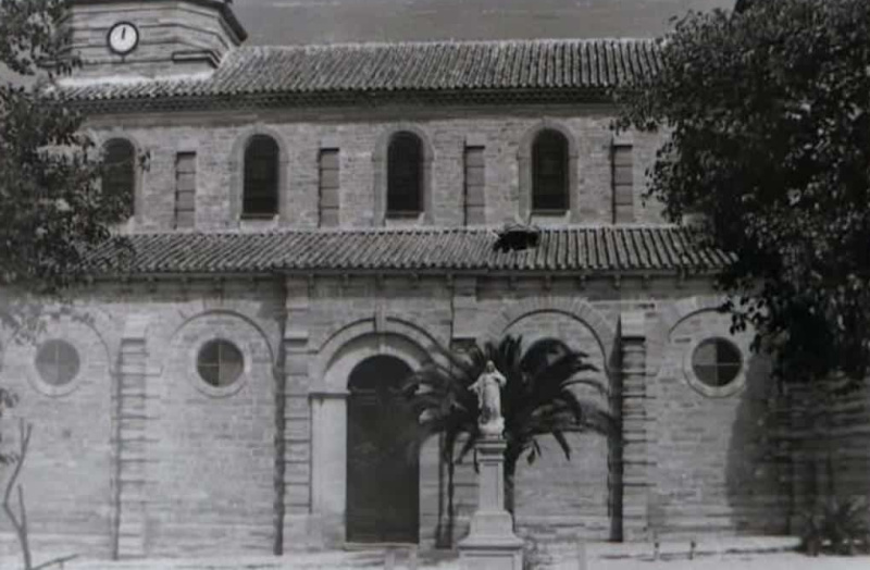 Monumento al Sagrado Corazn - Monumento al Sagrado Corazn. Foto antigua