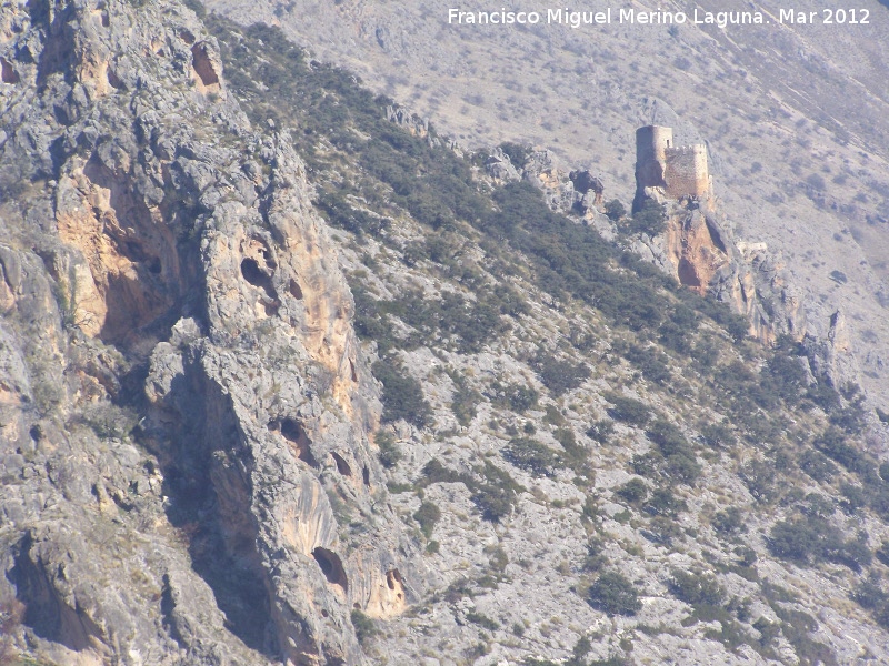 Sierra de los Castillejos - Sierra de los Castillejos. Con el castillo al fondo