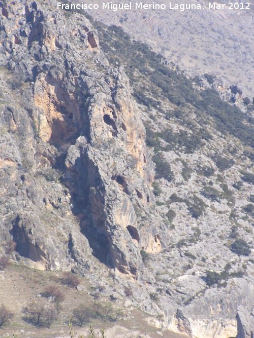 Sierra de los Castillejos - Sierra de los Castillejos. Abrigos