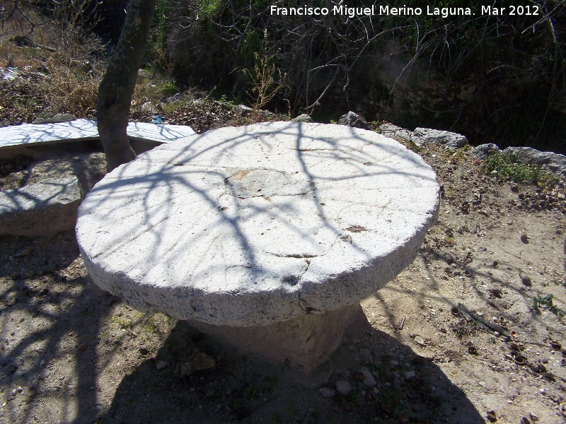 Molino de Juan Harina - Molino de Juan Harina. Piedra del molino