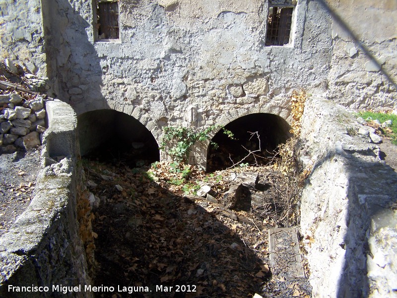 Molino de Trinidad - Molino de Trinidad. Salida de aguas