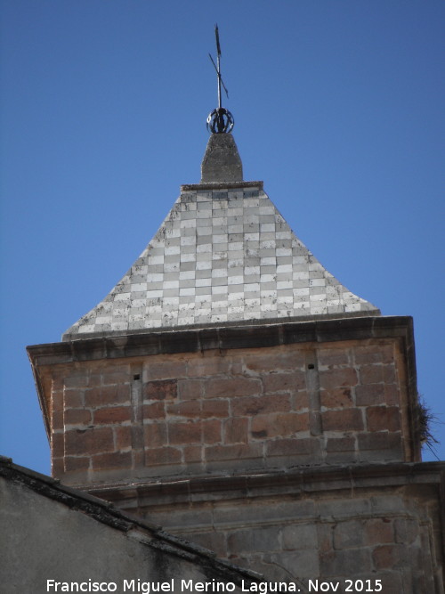 Iglesia de Santa Mara Magdalena - Iglesia de Santa Mara Magdalena. Terminacin de la torre campanario