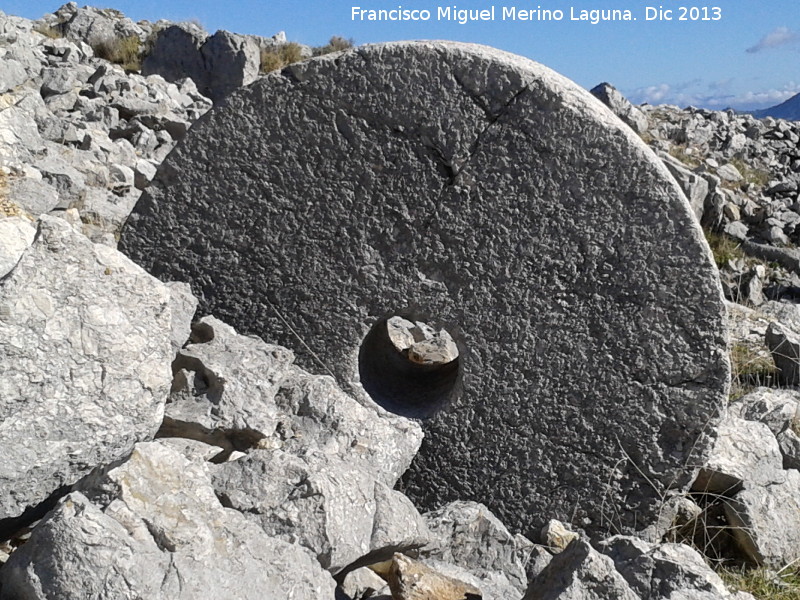 Los Caracoles. Chozo II - Los Caracoles. Chozo II. Piedra de molino