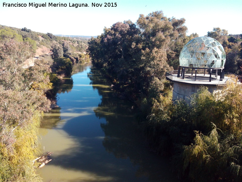 Ro Guadalquivir - Ro Guadalquivir. Al paso junto al Balneario de Marmolejo