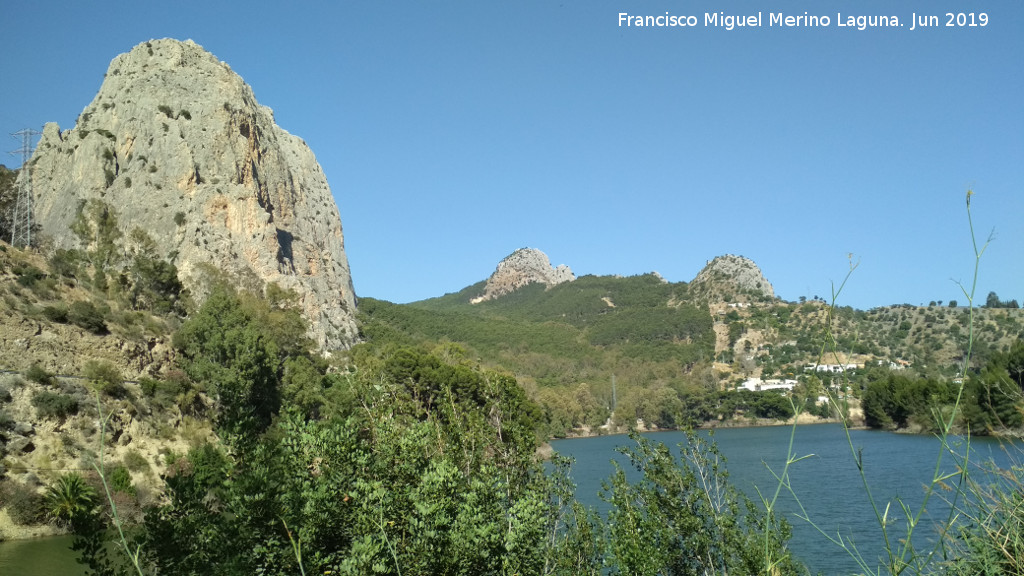 Pantano Tajo de la Encantada - Pantano Tajo de la Encantada. Desde el Mirador del Caminito del Rey