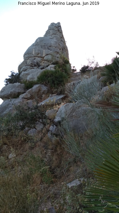 Las Pedreras - Las Pedreras. Pico de las Escaleras rabes