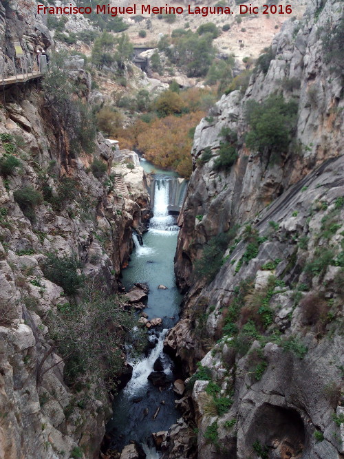 Ro Guadalhorce - Ro Guadalhorce. En el Desfiladero de los Gaitanes