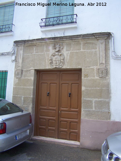 Casa de la Calle Manuel Reyes n 25 - Casa de la Calle Manuel Reyes n 25. Portada