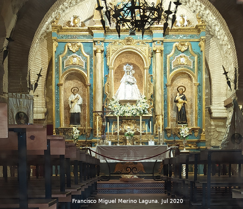 Ermita de la Virgen de la Cabeza - Ermita de la Virgen de la Cabeza. Interior