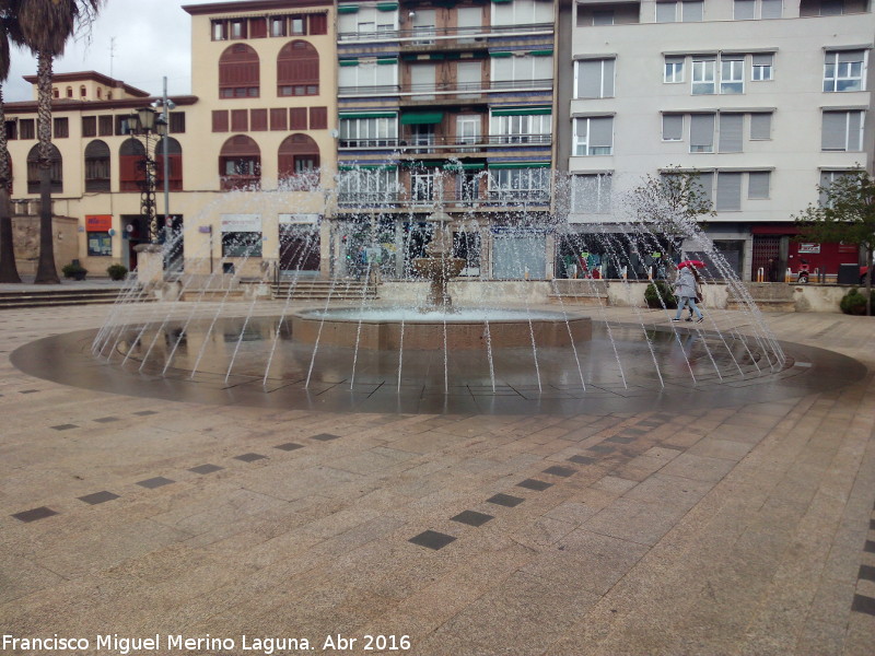 Fuente del Paseo de los lamos - Fuente del Paseo de los lamos. 