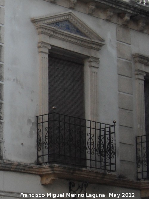 Casa de la Calle Carrera de las Mercedes n 20 - Casa de la Calle Carrera de las Mercedes n 20. Balcn