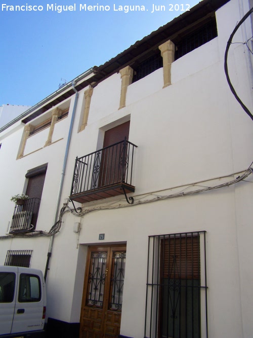 Casa de la Calle Matilla n 25 - Casa de la Calle Matilla n 25. Fachada