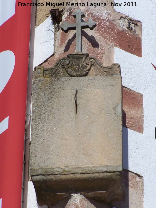 Palacio del Intendente - Palacio del Intendente. Reloj solar