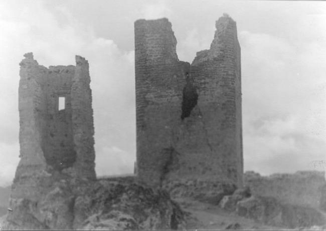 Castillo de Hornos - Castillo de Hornos. Foto antigua