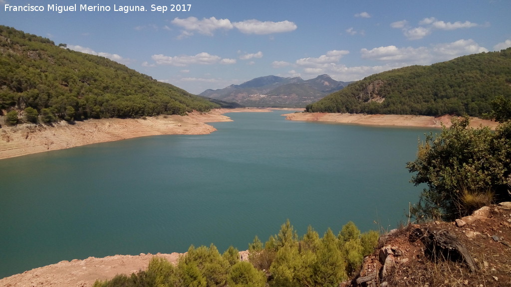 Pantano del Tranco - Pantano del Tranco. Desde el Mirador del Control Viejo