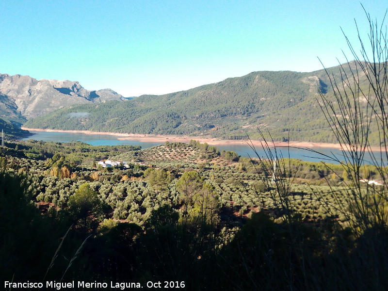 Pantano del Tranco - Pantano del Tranco. Desde el Mirador Morra de los Canalizos