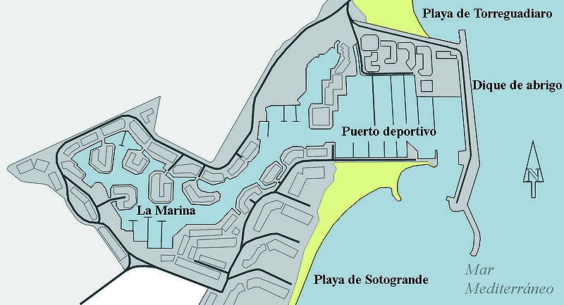 Puerto de Sotogrande - Puerto de Sotogrande. Plano - Wikipedia