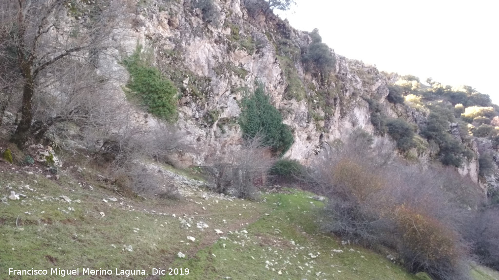 Lomas de Carboneros - Lomas de Carboneros. Paredes rocosas desde la Caada de los Habares