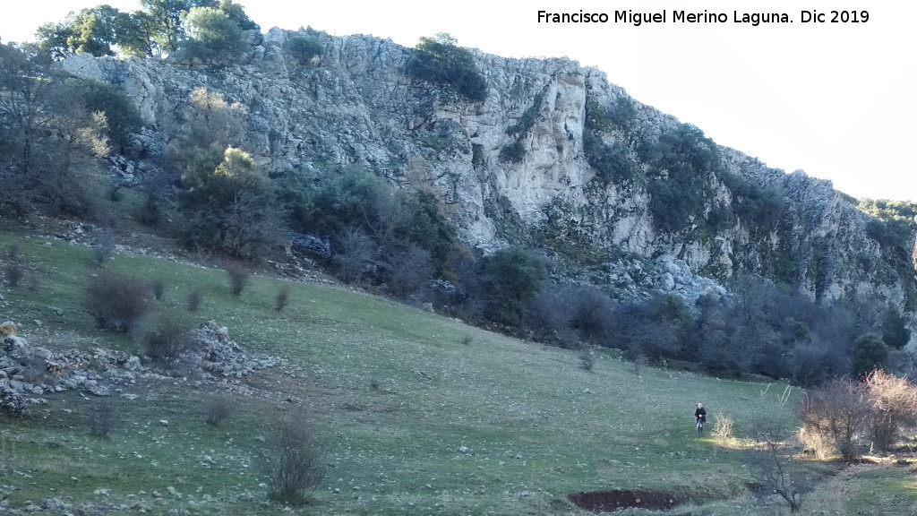 Lomas de Carboneros - Lomas de Carboneros. Paredes rocosas desde la Caada de los Habares