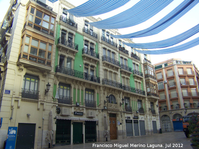 Edificio de la Plaza del Abad Penalva n 1 - Edificio de la Plaza del Abad Penalva n 1. 