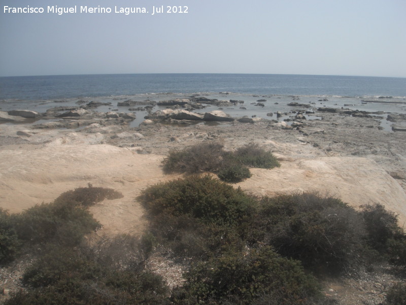 Isla de Tabarca. Cantera - Isla de Tabarca. Cantera. Zona de extraccin