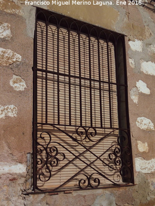 Ermita de San Juan Bautista - Ermita de San Juan Bautista. Reja de la vivienda