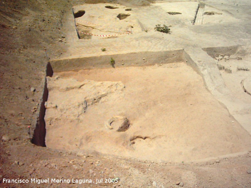 Marroques Bajos - Marroques Bajos. Excavacin en la zona perteneciente al quinto anillo