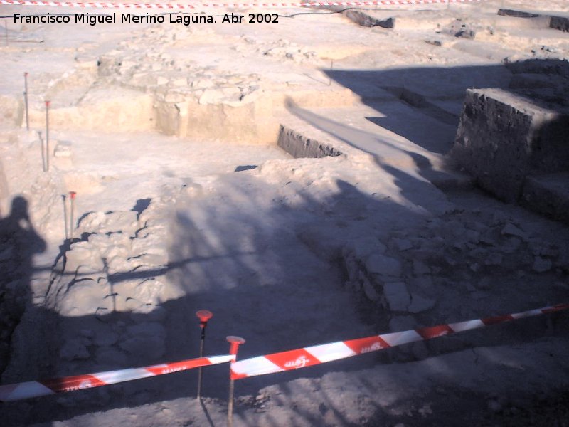 Marroques Bajos - Marroques Bajos. Detalle de la puerta del quinto anillo a la altura del CEIP Cndido Nogales