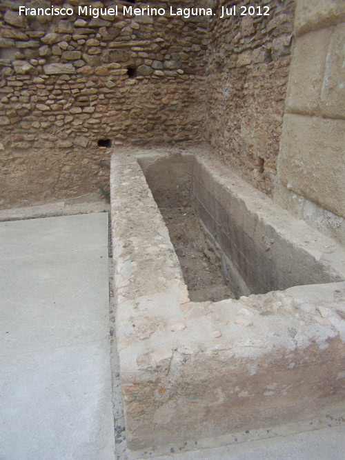 Teatro Romano de Cartagena - Teatro Romano de Cartagena. Aljibe
