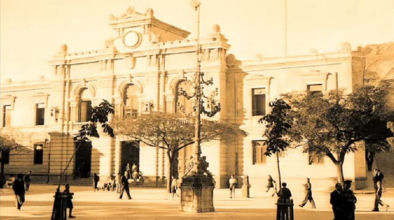 Ayuntamiento de Jan - Ayuntamiento de Jan. Foto antigua