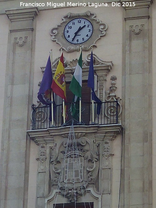 Ayuntamiento de Jan - Ayuntamiento de Jan. Balcn principal