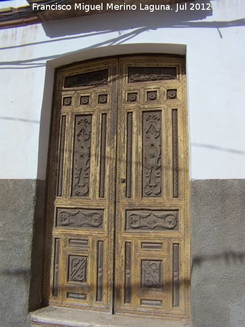 Casa de la Calle Carlos Carmona de Camporredondo - Casa de la Calle Carlos Carmona de Camporredondo. Puerta