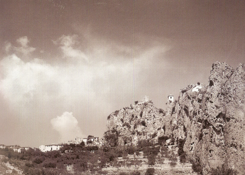 Guadalest - Guadalest. Foto antigua