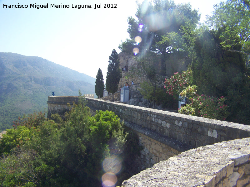 Muralla de Guadalest - Muralla de Guadalest. 