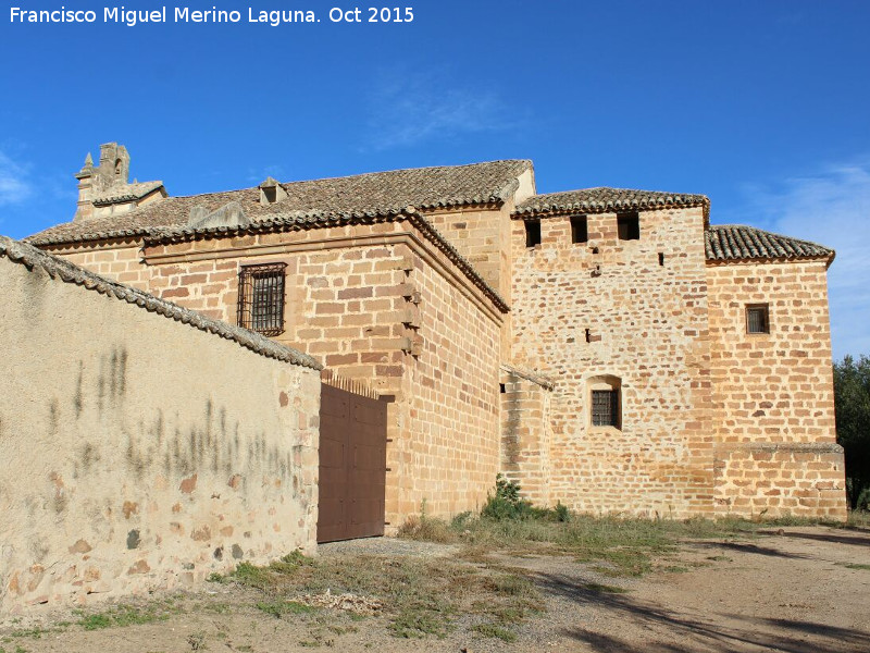 Ermita de la Virgen de la Encina - Ermita de la Virgen de la Encina. Lateral